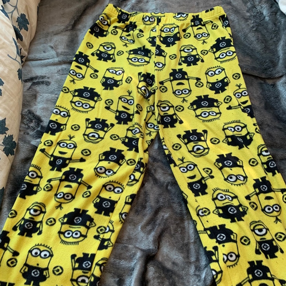 Yellow Minion Printed Sleepwear PJ